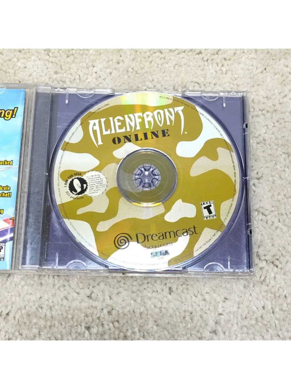 Sega Dreamcast Alien Front Online CIB Sega WOW Vehicular Combat 51171 Tested VGC